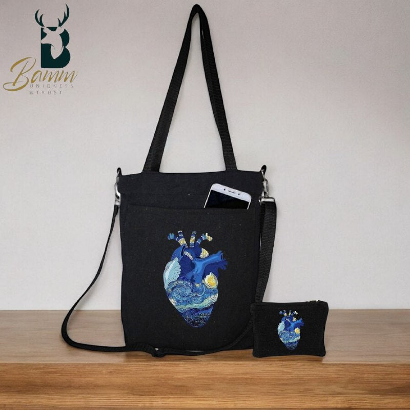 BAMM  Tote Bag With Two Adjustable Shoulder Straps