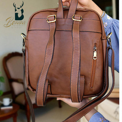 Women’s Genuine Leather Crossbody and Handbag – Elegant Purse