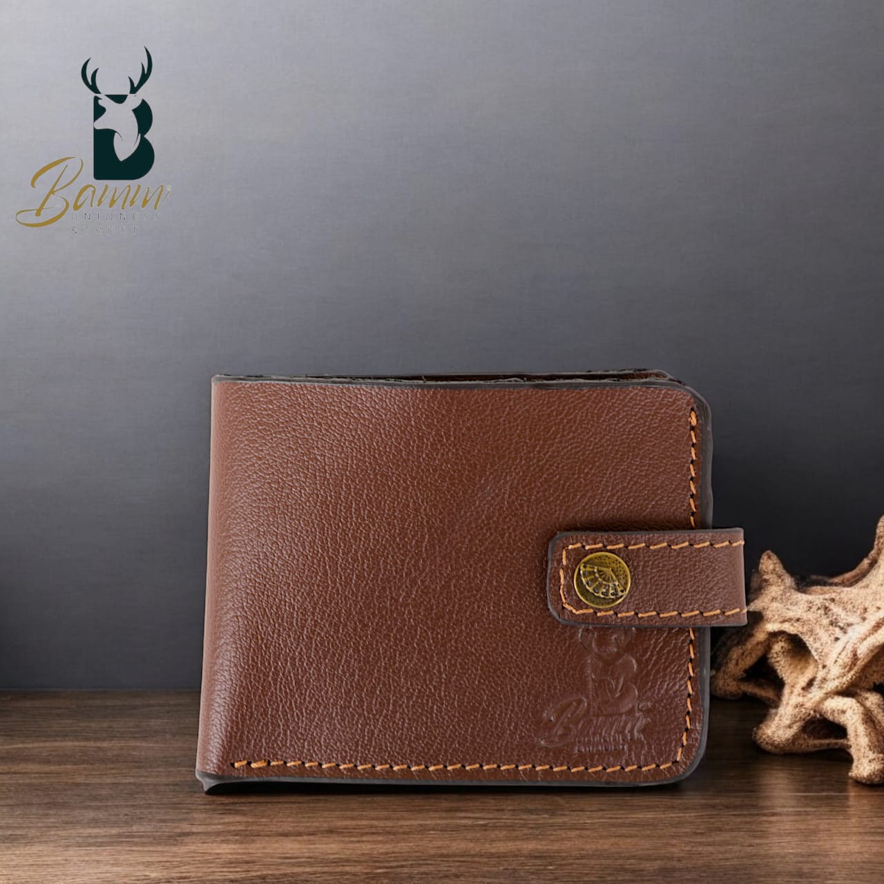 Natural Leather Wallet 2267