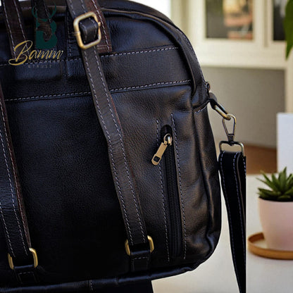 Women’s Genuine Leather Crossbody and Handbag – Elegant Purse