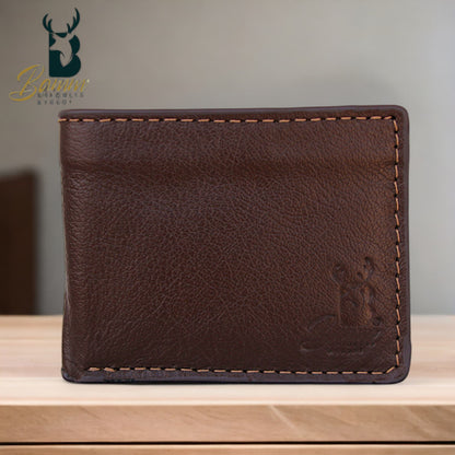 Natural Leather Wallet For Men From Bamm -2208