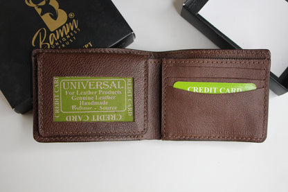 Natural Leather Wallet For Men From Bamm 2305