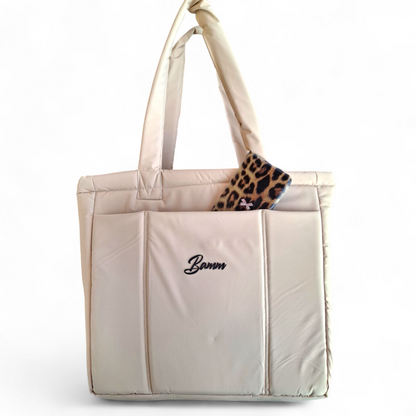 Women’s Waterproof Laptop Bag – Padded Shockproof Interior with Front Pocket & Divided Main Compartment – Size 35×37×10 cm