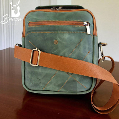 Stylish Leather Men's Crossbody Bag For Men -High-quality Leather Men's Crossbody Bag