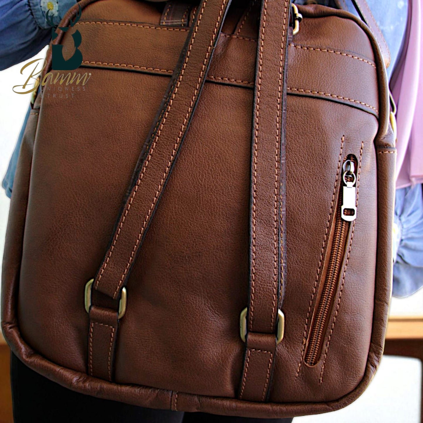 Women’s Genuine Leather Crossbody and Handbag – Elegant Purse