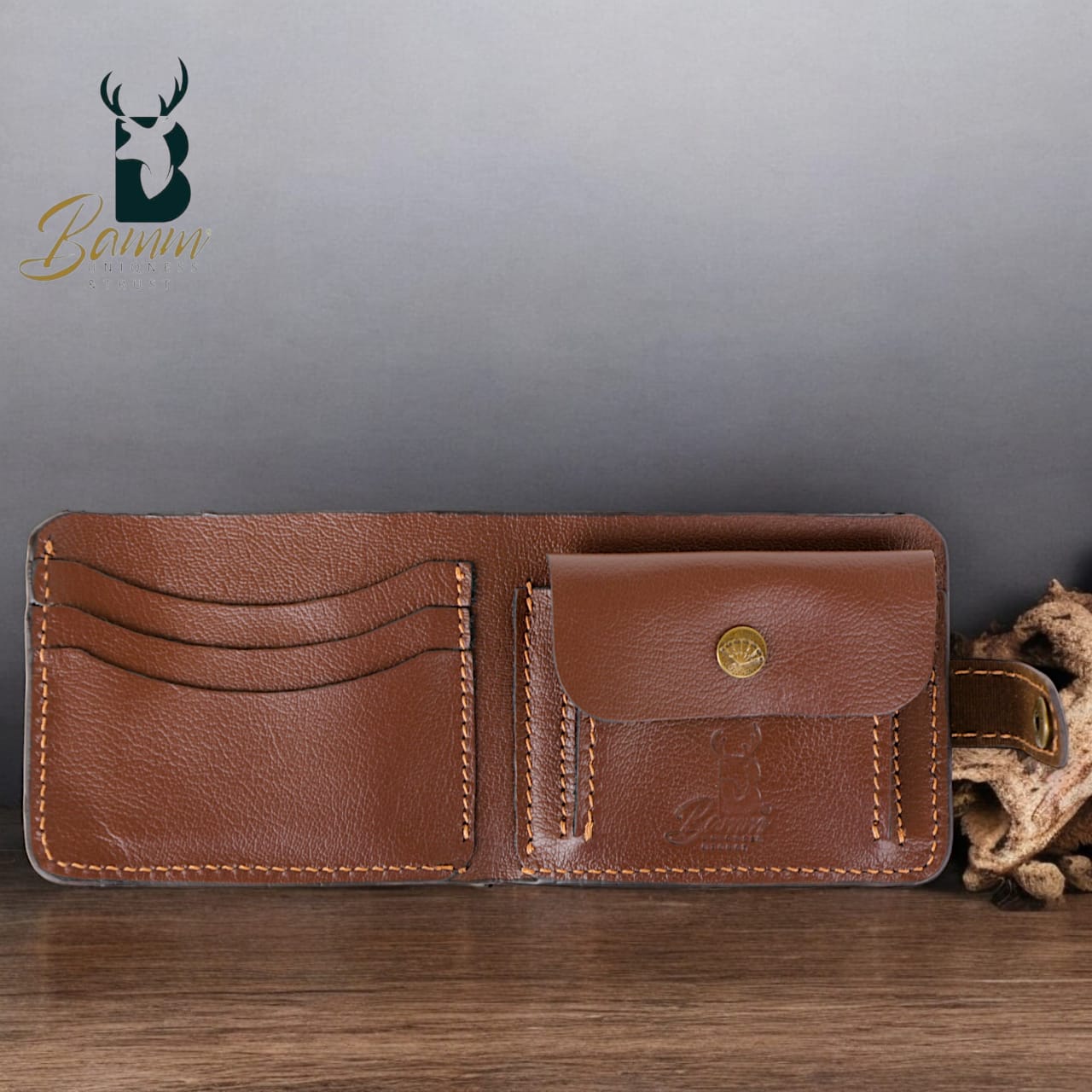 Natural Leather Wallet 2267