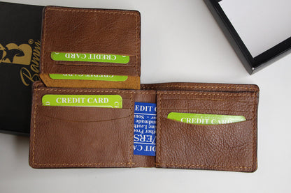 Natural Leather Wallet For Men From Bamm 2305