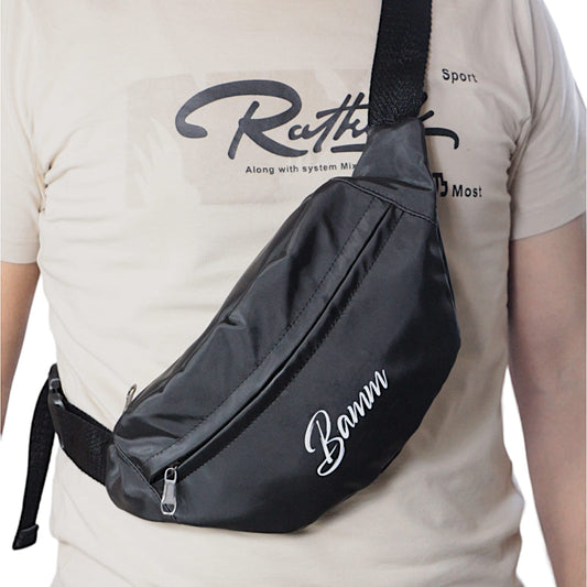 "Waterproof Crossbody Waist Bag For Everyday Essentials - Stylish & Durable Design"
