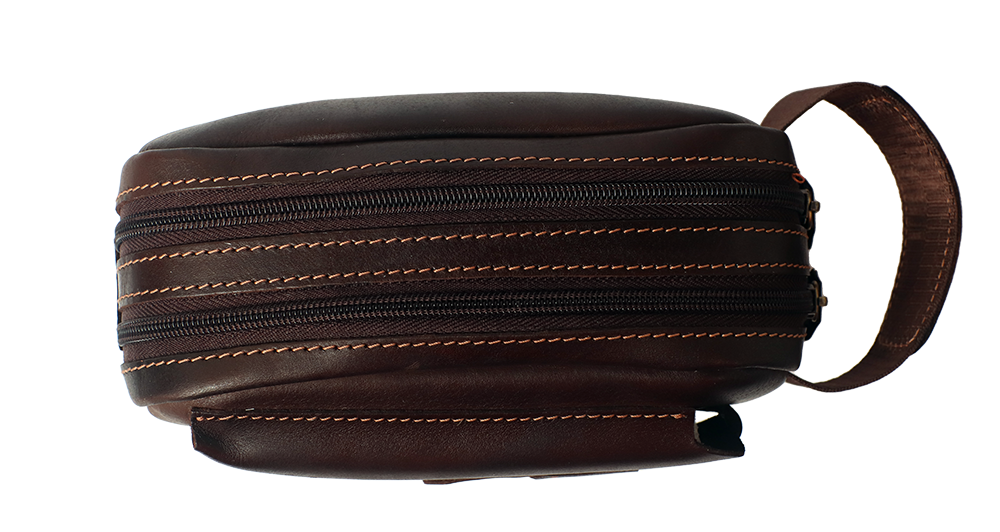 Natural Leather Bag With Mobile Case From Bamm
