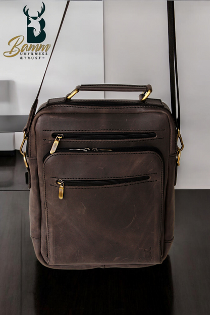 Bamm Leather Crossbody Bag 2805 arizona