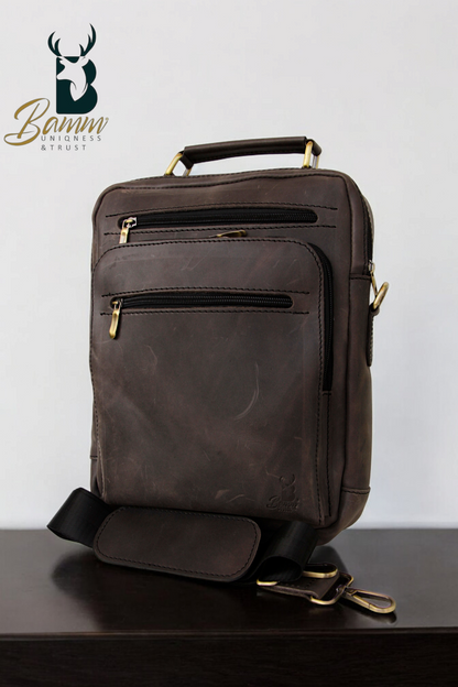 Bamm Leather Crossbody Bag 2805 arizona