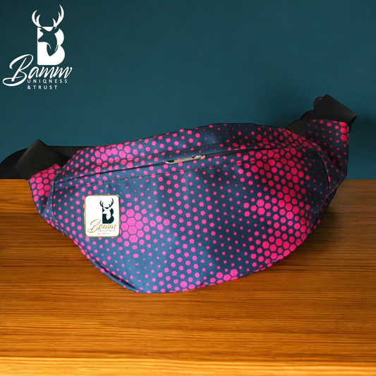 Stylish Waist Bag For Everyday Use - Adjustable Strap With Multiple Pockets
