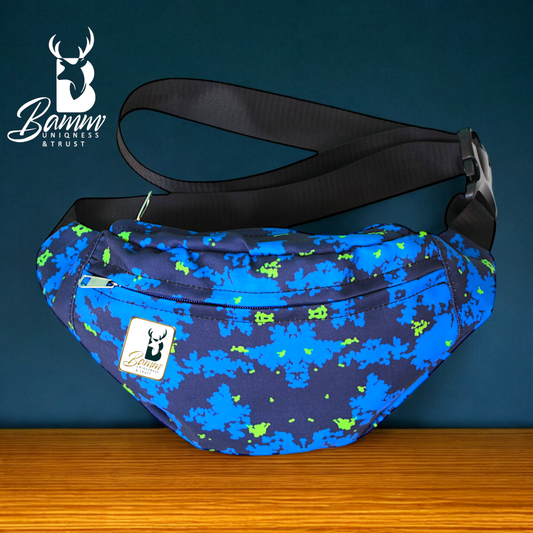 Stylish Waist Bag For Everyday Use - Adjustable Strap With Multiple Pockets