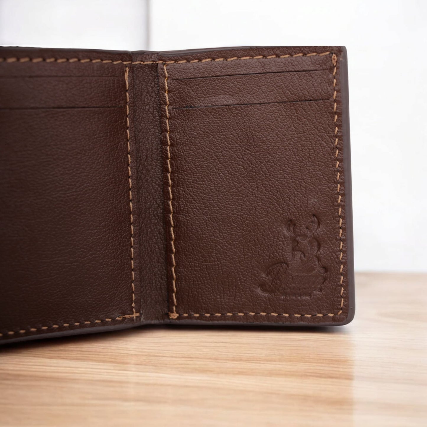 Wallet Natural Leather Brown 3 Layer-2214