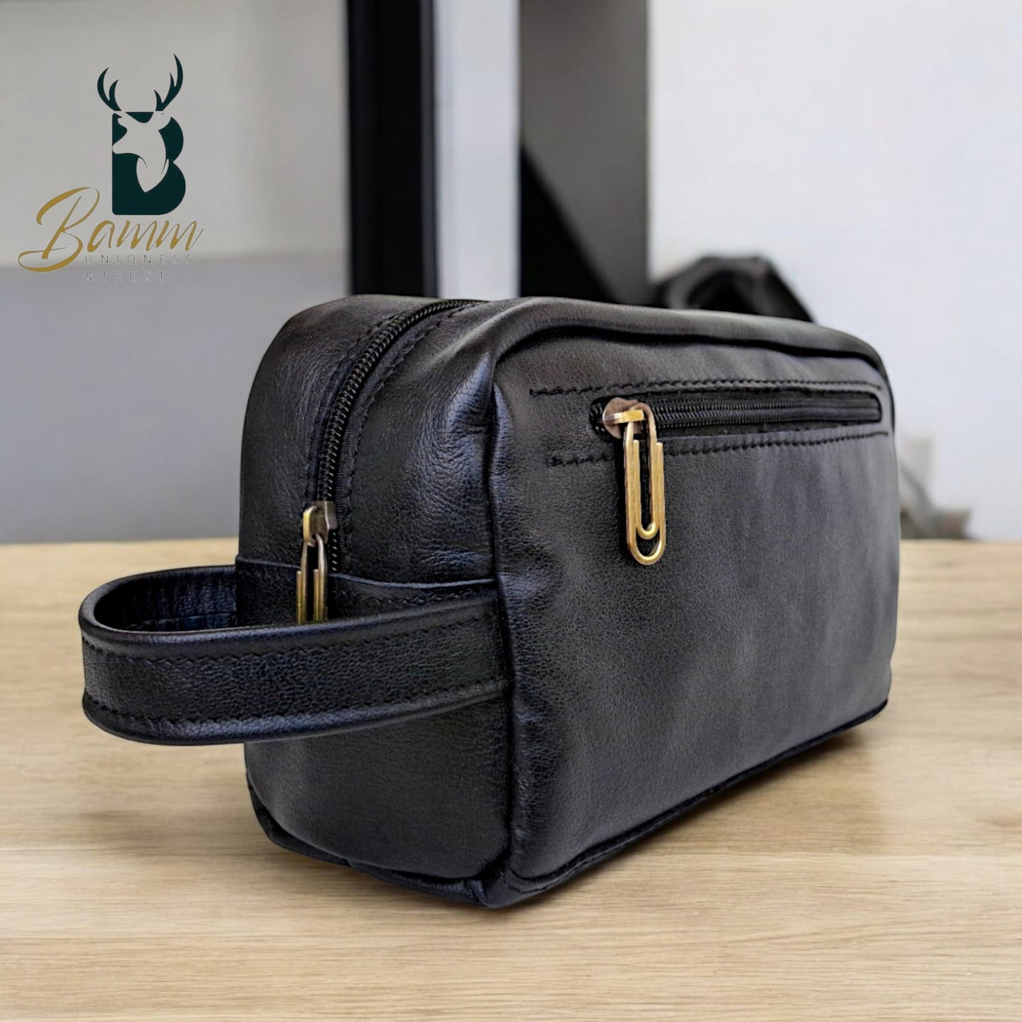 Natural Leather Hand Bag