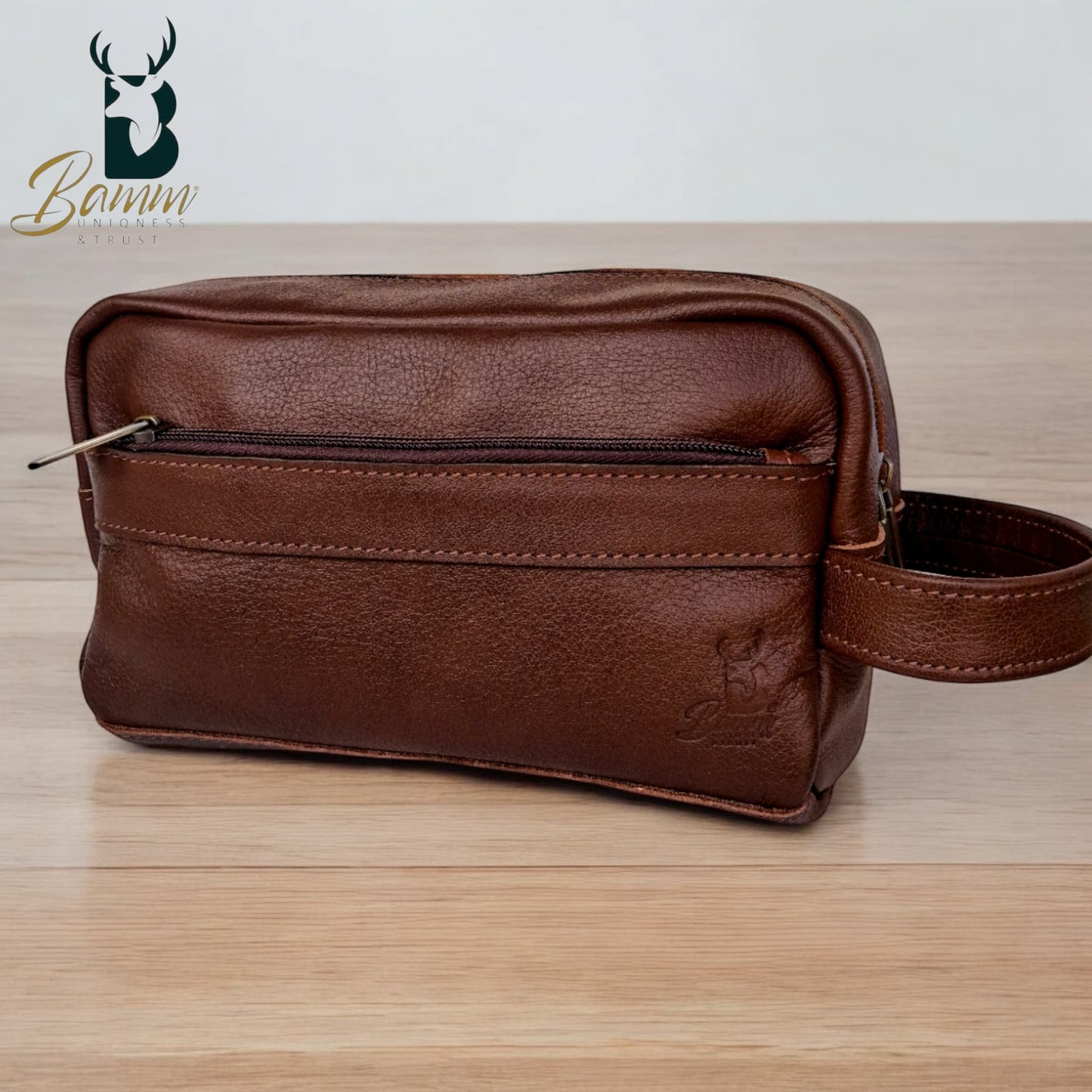 Natural Leather Hand Bag