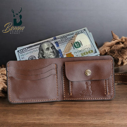 Natural Leather Wallet 2267