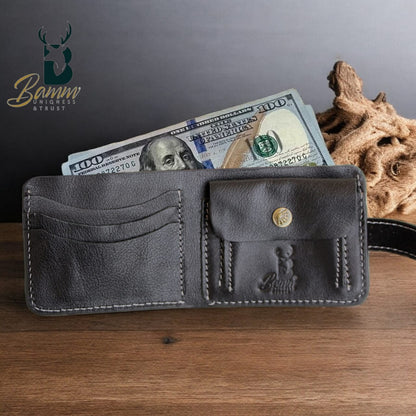 Natural Leather Wallet 2267