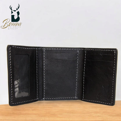 Wallet Natural Leather Brown 3 Layer-2214