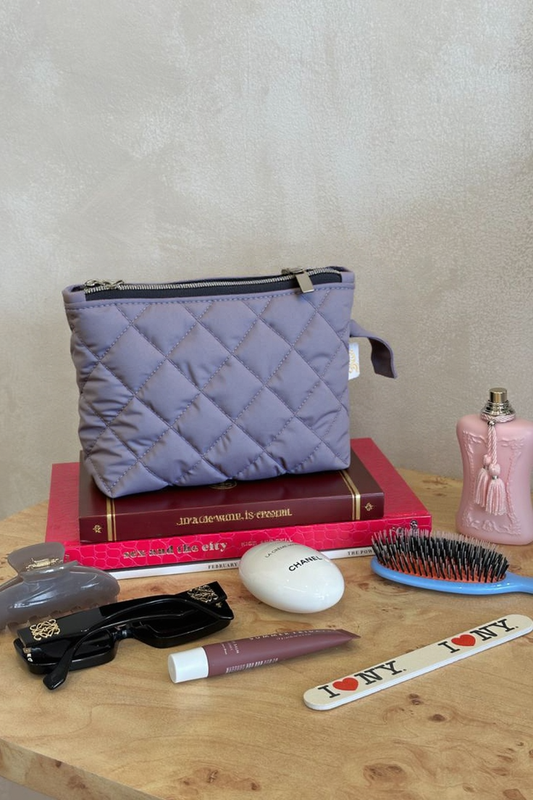 Waterproof Makeup Bag – Compact 16x21 cm Cosmetic Organizer for Travel & Daily Use